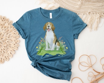 Beagle Tee, Beagle Shirt, Gift for Beagle Lover, Cute Beagle Tee, Beagle Mom Tee, Pet Parent Gift, Dog Lover Gift, Dog Mom Gift