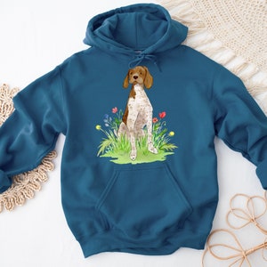 Pointer Hoodie, Pointer Sweatshirt, German Shorthaired Pointer, Pointer Gift, GSP Lover, Dog Lover Gift, Dog Mom Gift, Cute Dog, Pointer Mom