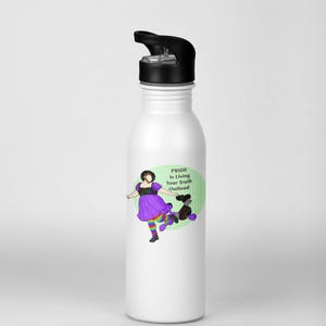 Nonbinary Pride Sticker, LGBTQ Vinyl Kiss Cut Sticker, Plus Size Queer Art Decal, Laptop Water Bottle Sticker, Pride Gift