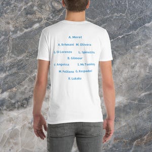 Undici cuori, una città - maglia scudetto Napoli - Short-Sleeve Unisex T-Shirt