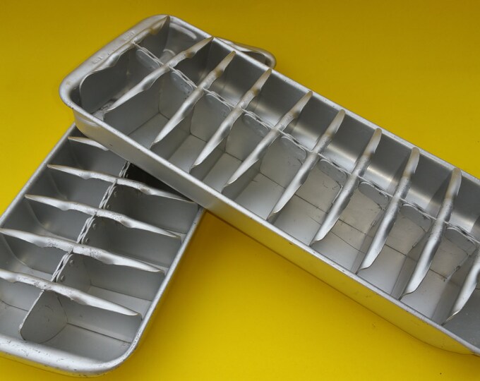 Vintage Metal Ice Cube Tray Etsy