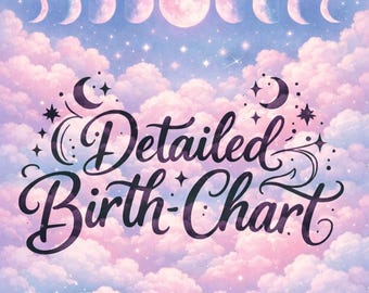 Lecture détaillée du thème natal | Interprétation personnalisée du thème natal astrologique