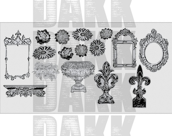 Ornate Interiors PNG and SVG files