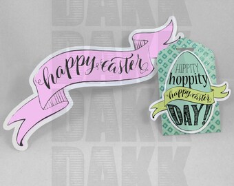 Easter Sentiments PNG and SVG Files