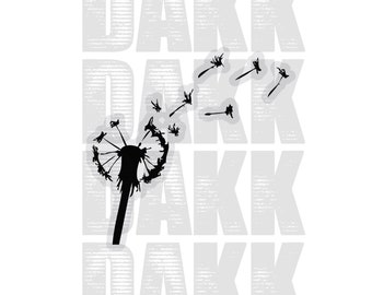 Dandelion SVG and PNG files