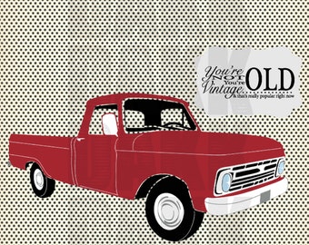 Old Truck PNG & SVG Files