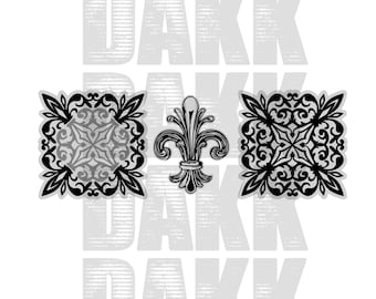 Fleur de lis PNG, SVG and JPG Files