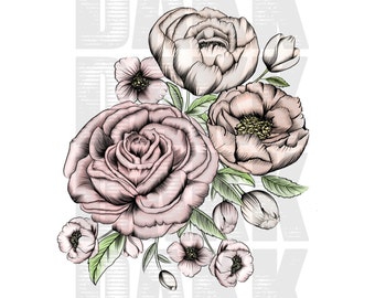 Flowers PNG, SVG and JPG Files