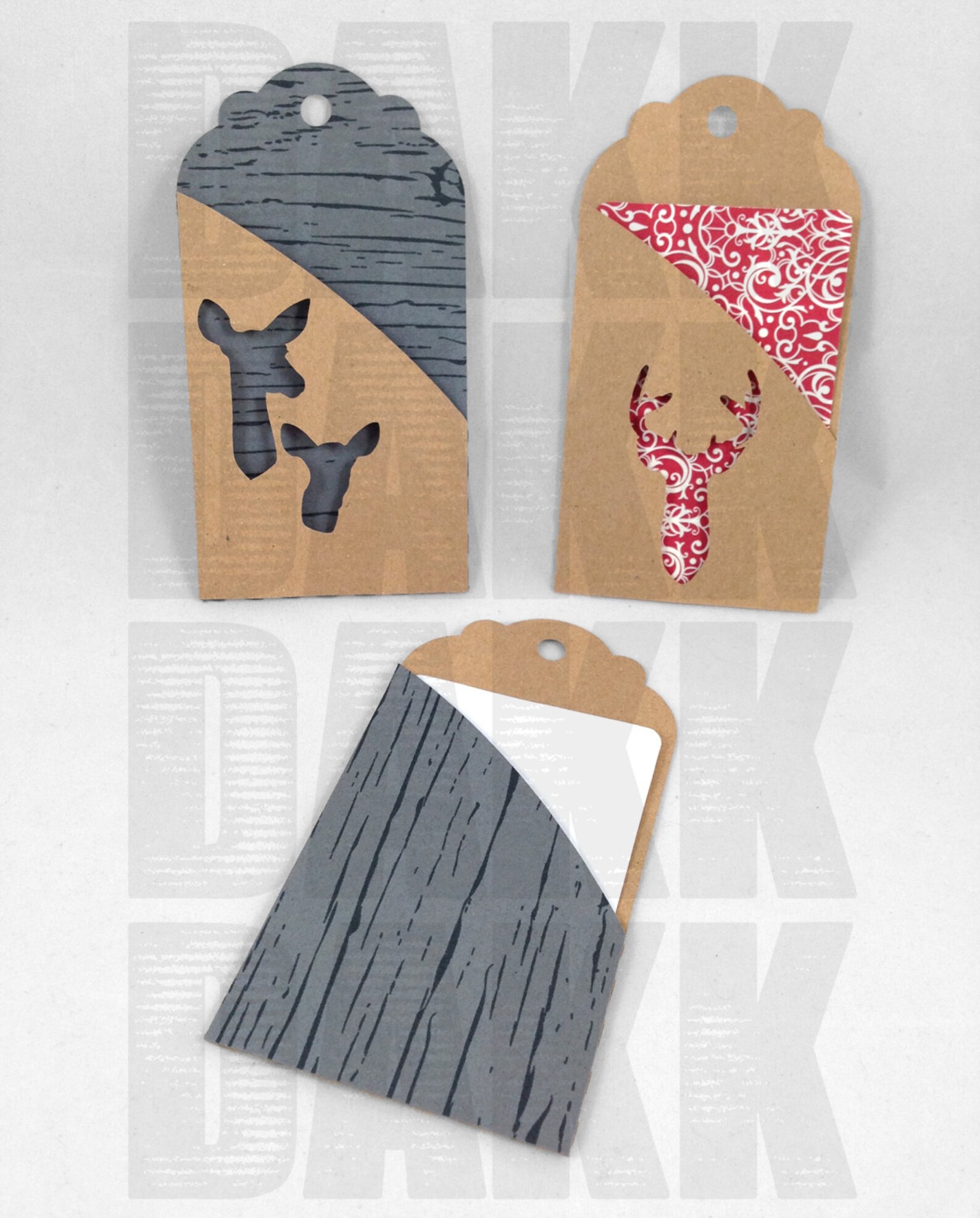 Gift Card Holder SVG and PNG Files Etsy