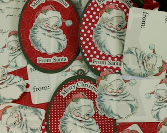 Vintage From Santa SVG and PNG files