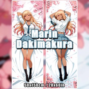 Marin - Anime CosPlay Waifu Body Pillow Cover – 2-Way Tricot – 50x150cm Dakimakura