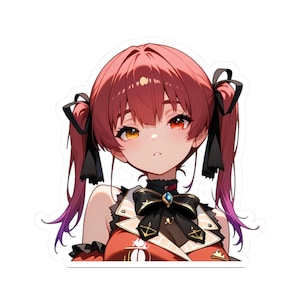 Houshou - VTuber Waifu - Peeker Decal