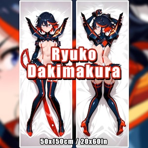 Ryuko – Kill La Kill Waifu Body Pillow Cover – 2-Way Tricot – 50x150cm Dakimakura