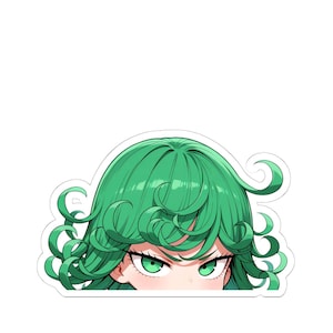 Anime Chibi Waifu - Tatsumaki - Peeker Decal