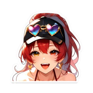Houshou - VTuber Waifu - Peeker Decal