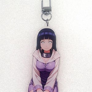 3.5&quot; Acrylic Anime Keychains - Anime Ninja Waifu