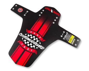 Darefast Logo – MTB Mudguard Fender for Downhill & Trail Mountain Bike Mud Splash Protection
