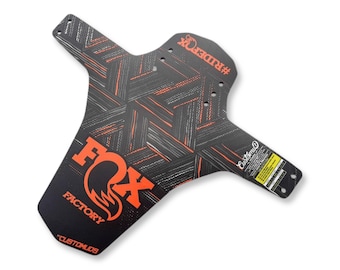 Fox Nirmana – Guardabarros MTB para proteger el cuadro de bicicletas de montaña de descenso y trail