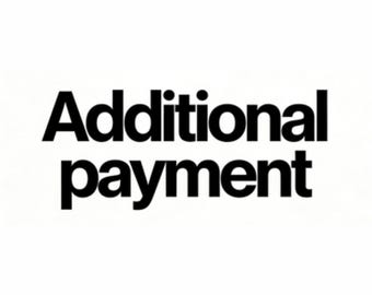 Additional payment