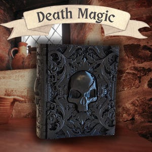 Death Magic Storage Tome | Custom Colors & Inserts | Fates End | Magic the Gathering | Dungeons and Dragons | Tabletop Gaming Storage