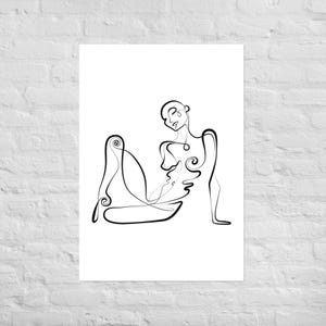 Squiggiily Model - Poster