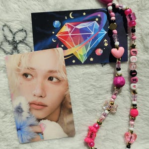 STRAY KIDS Felix Kpop Lightstick & Phone Strap