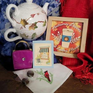 paquete de té para amantes de los libros