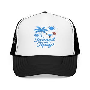 Foam Trucker Hat (Embroidery) - Tanned and Tipsy