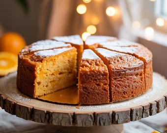 NAJLEPSZY PRZEPIS na wegańskie bezglutenowe ciasto pomarańczowe | Pobieranie cyfrowe | Natychmiastowy plik cyfrowy