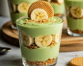 Matcha Banana Pudding Recipe: Printable Dessert Guide (PDF Download)