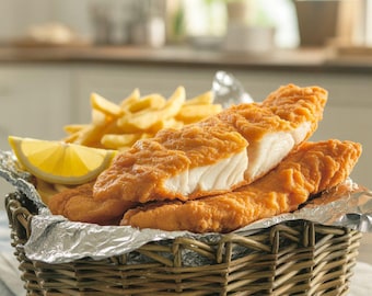 BEST RECIPE for Air Fryer Long John Silver Crispy Fried Fish Fillets | Printable Dessert Recipe | PDF Download