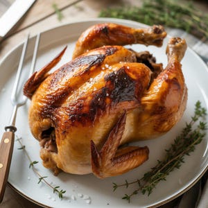 BEST RECIPE for Air-fryer roast chicken | Printable Dessert Recipe | Comfort Food  |  PDF Download