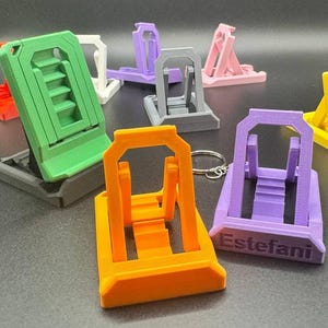 Custom Adjustable Cell Phone Stand – 3D Printing in Vibrant Colors, phonestand.