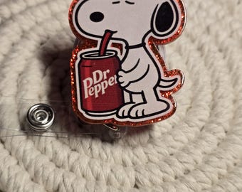 Beagle Dr P Retractable ID Badge Reel