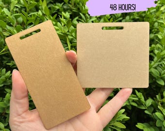 1/16" Acrylic Badge Buddy Blanks| Clear badge buddy blanks| Acrylic Blanks| DIY badge buddy blanks| crafting blanks