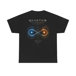 Quantum Entanglement Tee | Infinity Particle Design, Science Physics Shirt image 1