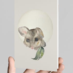Cartões comemorativos sobre a vida selvagem australiana | Escolha entre 3 designs artesanais | Tamanho A6 | Impressos a partir de pinturas originais em aquarela de Marie Robert