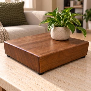 Handcrafted Solid Walnut Riser