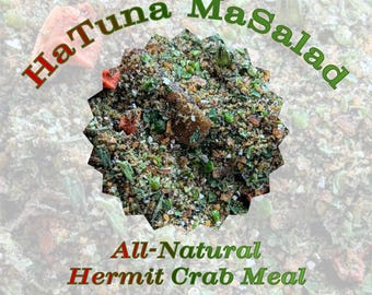 HaTuna MaSalad Hermit Crab Food – Ahi Tuna, Organic Veggies, Berries, Ocean Botanicals