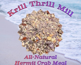 Krill Thrill Mill - All Natural Hermit Crab Food Mix
