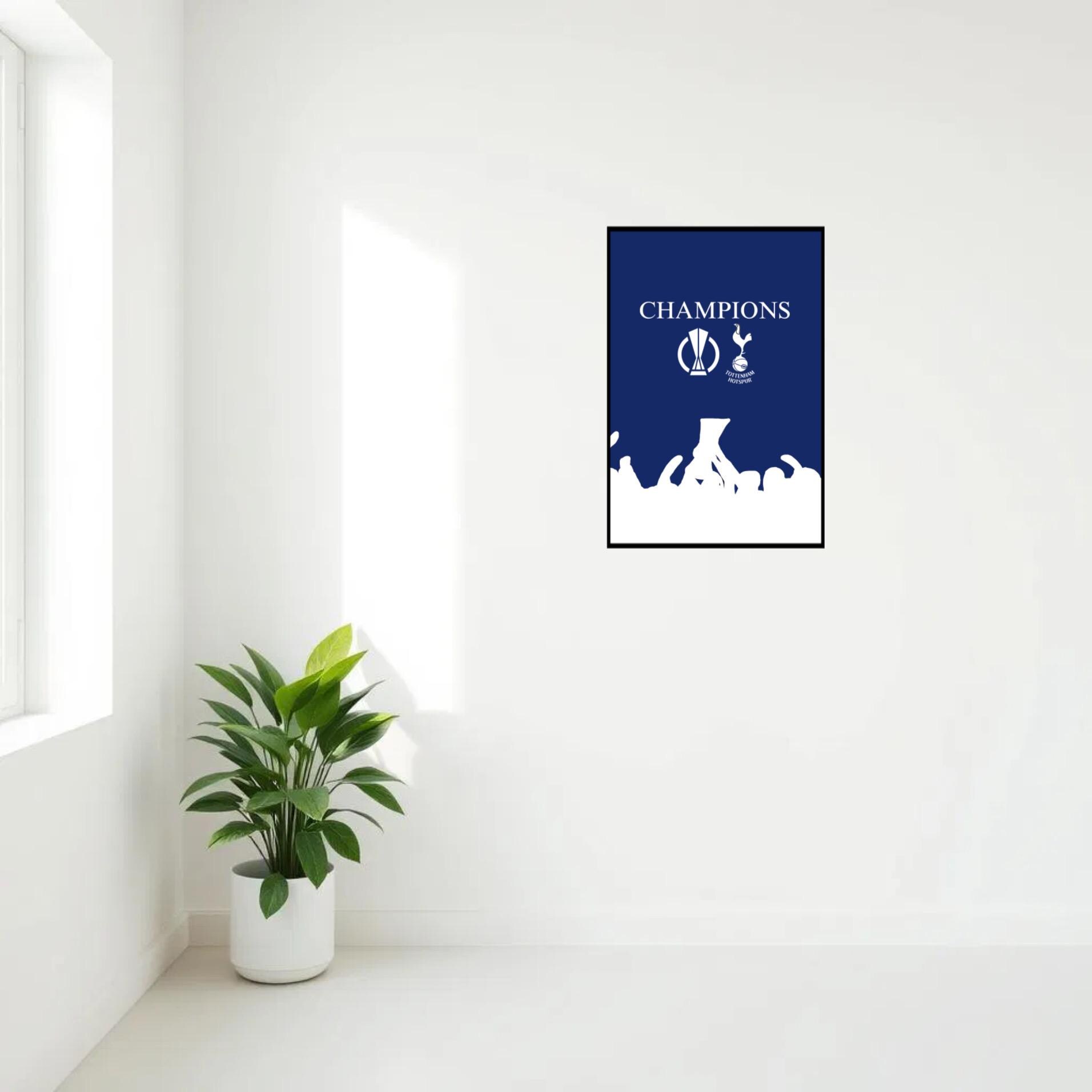 Tottenham Hotspurs Europa League Winning Print