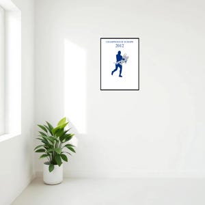 Didier Drogba Chelsea Champions League Winning Print