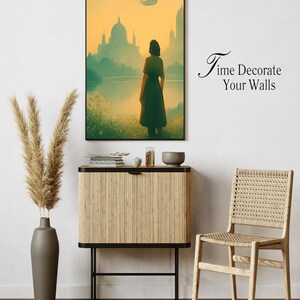 Serene Stadtbild Wandkunst | 10 druckbare Poster (PNG + PDF) | Ruhige Landschaft Digital Download