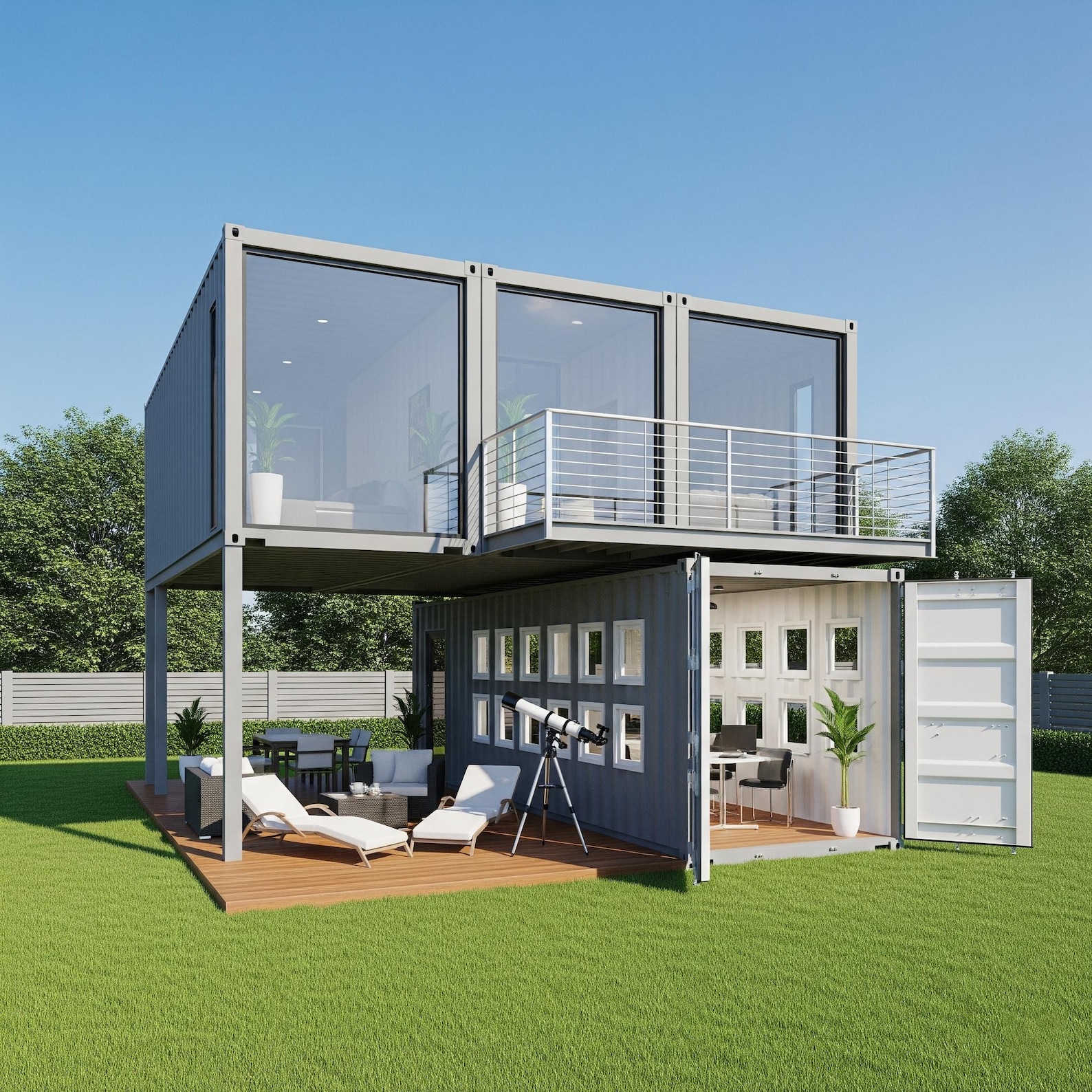 Customizable Container House Online Container House Design, Custom Container House Design, Container ...