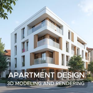 アパート、オフィスビル、高層ビルの設計、3Dモデリングおよびレンダリングサービスの提供