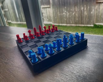 Chess and Checkers - 3D Printed
