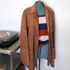 Frauen Braun Wildleder Western Fringe Jacke | Quasten Jacke | Fransen Jacke | Wildlederjacke | Cowboy Jacke | Frauen Jacke | Geschenk für Sie