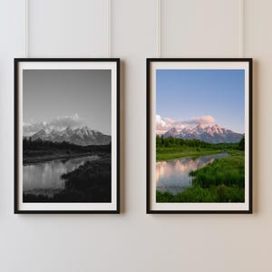 Grand Teton National Park Foto - Landschaftsdruck - mehrere Stile verfügbar