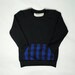 jogan13 reviewed SALE, Black bamboo long sleeve kids shirt with plaid pocket, unisex toddler clothes, kids sweatshirt, ready to ship