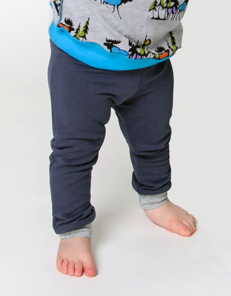 Bamboo baby leggings modern grey neutral leggings for babies Etsy